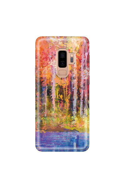 SAMSUNG - Galaxy S9 Plus 2018 - Soft Clear Case - Autumn Silence