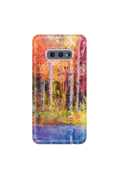 SAMSUNG - Galaxy S10e - Soft Clear Case - Autumn Silence