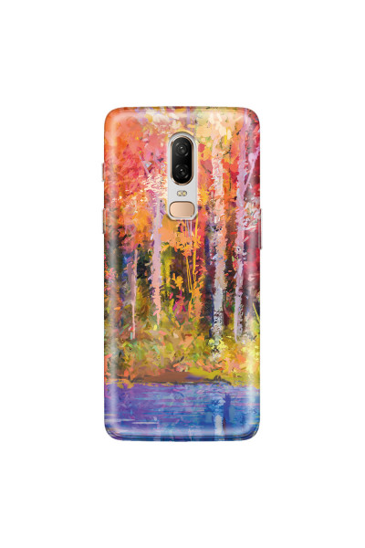 ONEPLUS - OnePlus 6 - Soft Clear Case - Autumn Silence