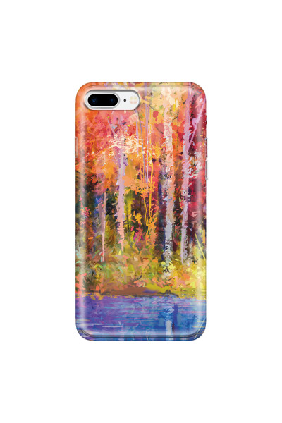 APPLE - iPhone 7 Plus - Soft Clear Case - Autumn Silence