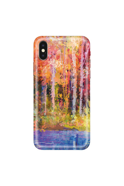 APPLE - iPhone XS Max - Soft Clear Case - Autumn Silence