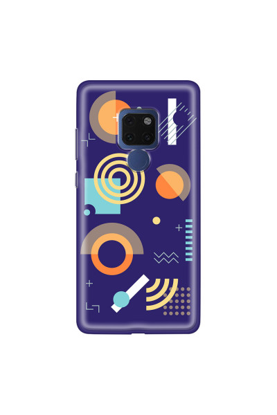 HUAWEI - Mate 20 - Soft Clear Case - Retro Style Series I.