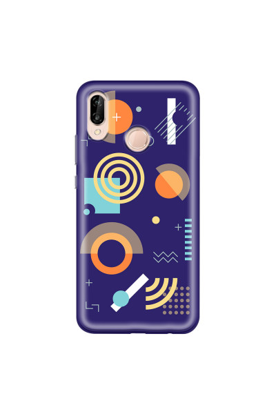 HUAWEI - P20 Lite - Soft Clear Case - Retro Style Series I.