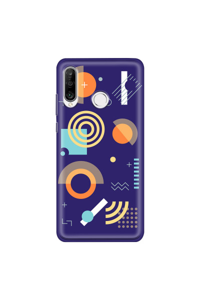 HUAWEI - P30 Lite - Soft Clear Case - Retro Style Series I.