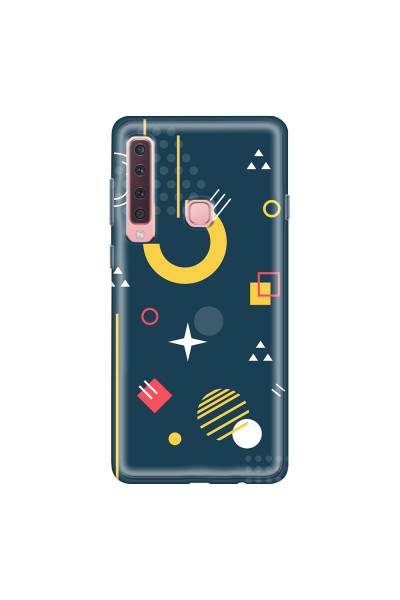 SAMSUNG - Galaxy A9 2018 - Soft Clear Case - Retro Style Series II.