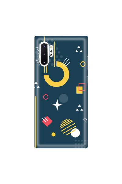SAMSUNG - Galaxy Note 10 Plus - Soft Clear Case - Retro Style Series II.