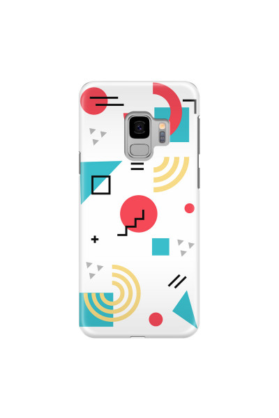 SAMSUNG - Galaxy S9 - 3D Snap Case - Retro Style Series III.