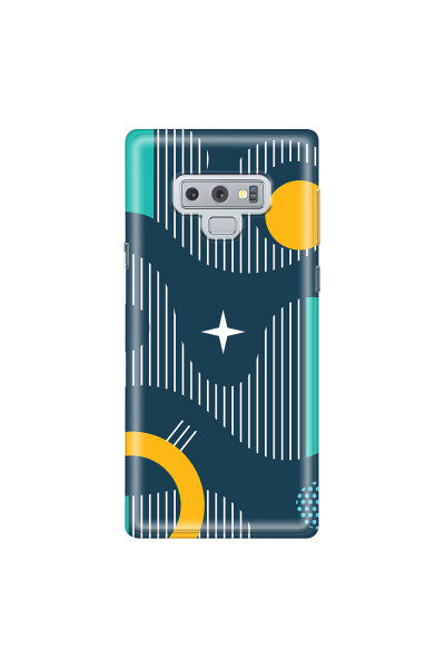 SAMSUNG - Galaxy Note 9 - Soft Clear Case - Retro Style Series IV.