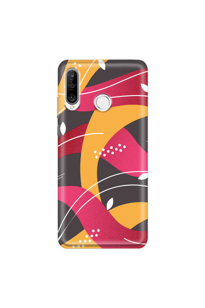 HUAWEI - P30 Lite - Soft Clear Case - Retro Style Series V.
