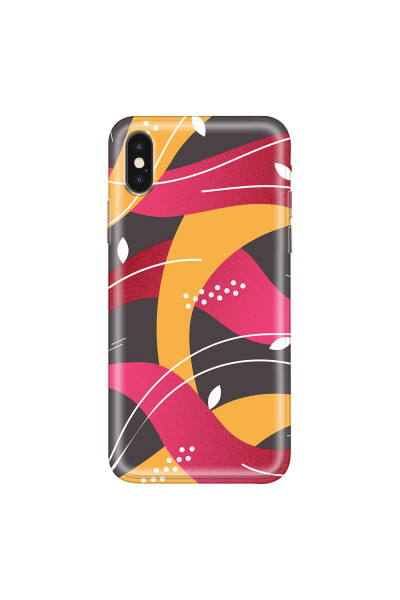 APPLE - iPhone XS Max - Soft Clear Case - Retro Style Series V.