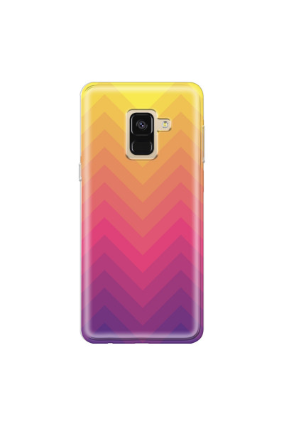 SAMSUNG - Galaxy A8 - Soft Clear Case - Retro Style Series VII.