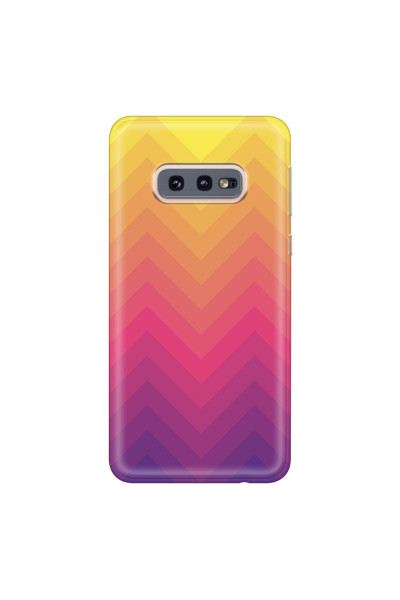 SAMSUNG - Galaxy S10e - Soft Clear Case - Retro Style Series VII.