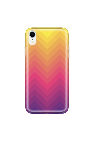 APPLE - iPhone XR - Soft Clear Case - Retro Style Series VII.