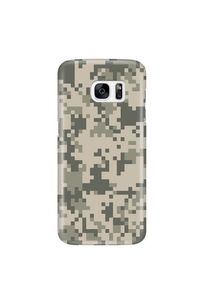 SAMSUNG - Galaxy S7 Edge - 3D Snap Case - Digital Camouflage