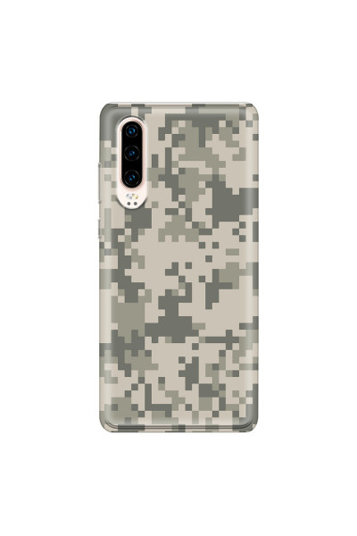 HUAWEI - P30 - Soft Clear Case - Digital Camouflage