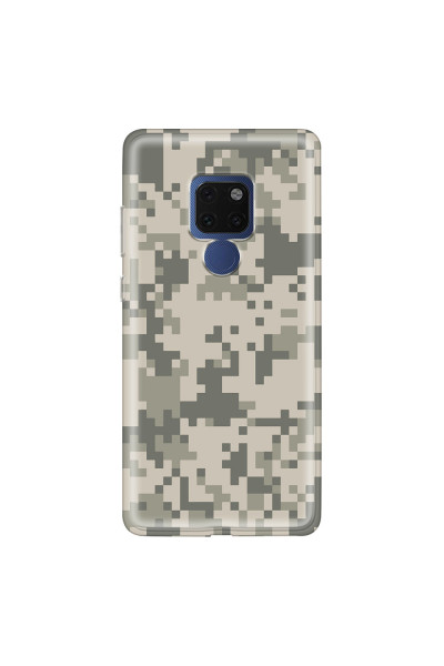 HUAWEI - Mate 20 - Soft Clear Case - Digital Camouflage