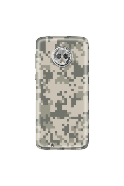 MOTOROLA by LENOVO - Moto G6 - Soft Clear Case - Digital Camouflage