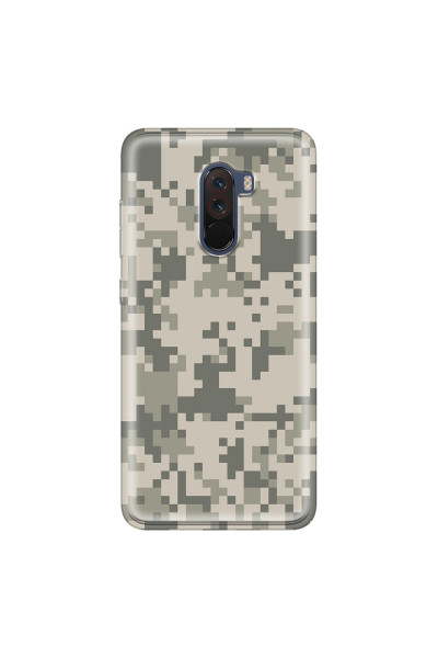 XIAOMI - Pocophone F1 - Soft Clear Case - Digital Camouflage