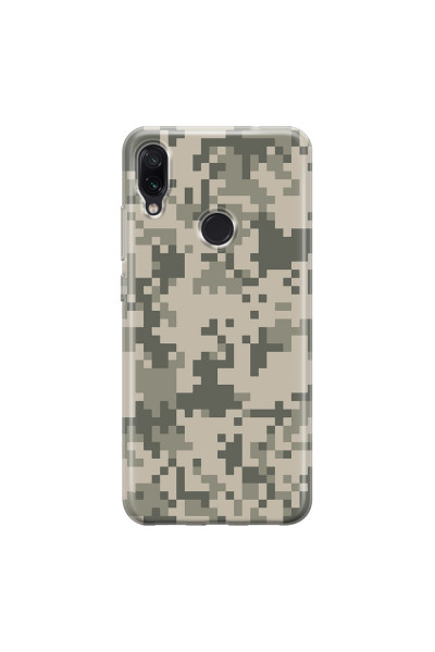 XIAOMI - Redmi Note 7/7 Pro - Soft Clear Case - Digital Camouflage