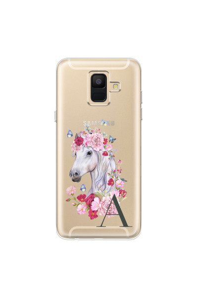 SAMSUNG - Galaxy A6 2018 - Soft Clear Case - Magical Horse