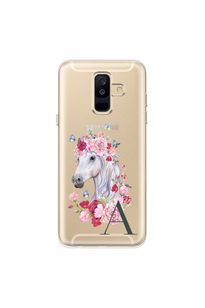 SAMSUNG - Galaxy A6 Plus 2018 - Soft Clear Case - Magical Horse