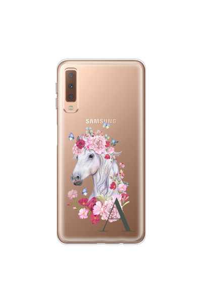 SAMSUNG - Galaxy A7 2018 - Soft Clear Case - Magical Horse