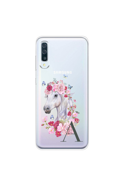 SAMSUNG - Galaxy A50 - Soft Clear Case - Magical Horse