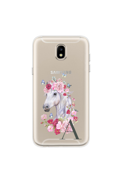 SAMSUNG - Galaxy J3 2017 - Soft Clear Case - Magical Horse
