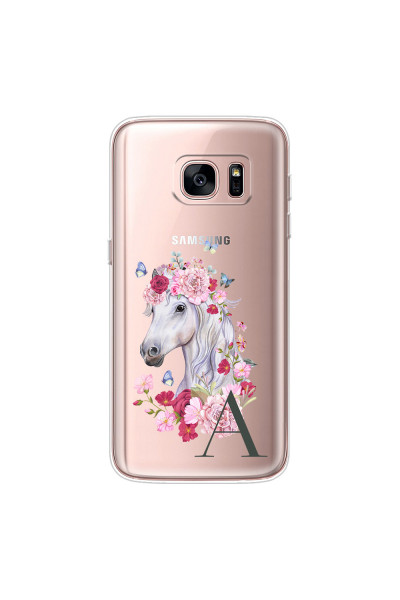 SAMSUNG - Galaxy S7 - Soft Clear Case - Magical Horse