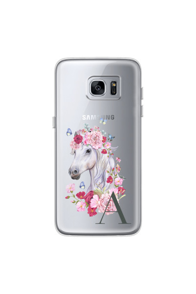 SAMSUNG - Galaxy S7 Edge - Soft Clear Case - Magical Horse