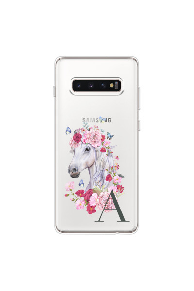 SAMSUNG - Galaxy S10 Plus - Soft Clear Case - Magical Horse
