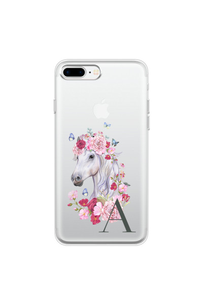 APPLE - iPhone 7 Plus - Soft Clear Case - Magical Horse