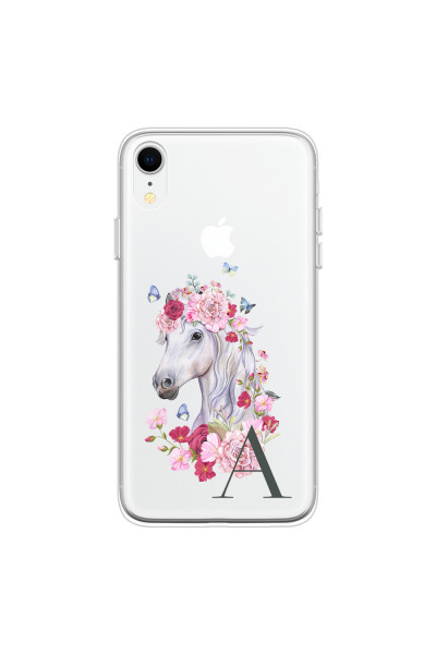 APPLE - iPhone XR - Soft Clear Case - Magical Horse