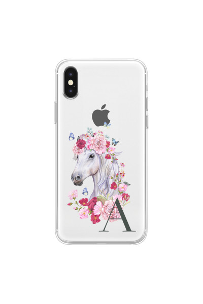 APPLE - iPhone XS Max - Soft Clear Case - Magical Horse