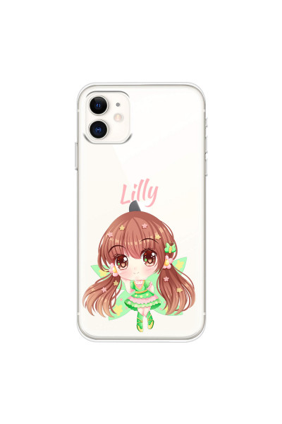 APPLE - iPhone 11 - Soft Clear Case - Chibi Lilly