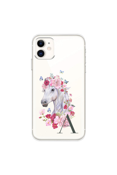APPLE - iPhone 11 - Soft Clear Case - Magical Horse