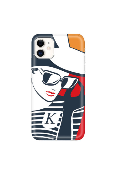 APPLE - iPhone 11 - Soft Clear Case - Sailor Lady