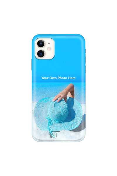 APPLE - iPhone 11 - Soft Clear Case - Single Photo Case