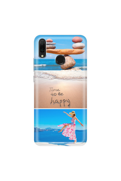 HUAWEI - Y9 2019 - Soft Clear Case - Collage of 3