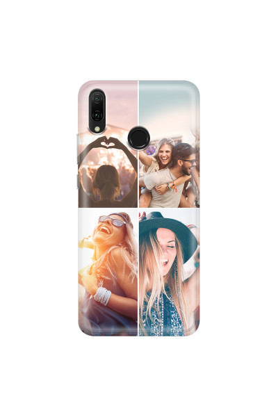 HUAWEI - Y9 2019 - Soft Clear Case - Collage of 4