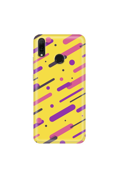 HUAWEI - Y9 2019 - Soft Clear Case - Retro Style Series VIII.