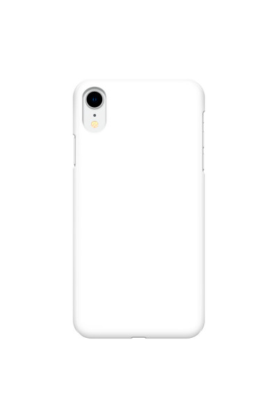 APPLE - iPhone XR - 3D Snap Case - White Lace Monogram