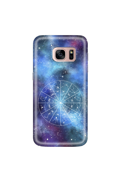 SAMSUNG - Galaxy S7 - Soft Clear Case - Zodiac Constelations