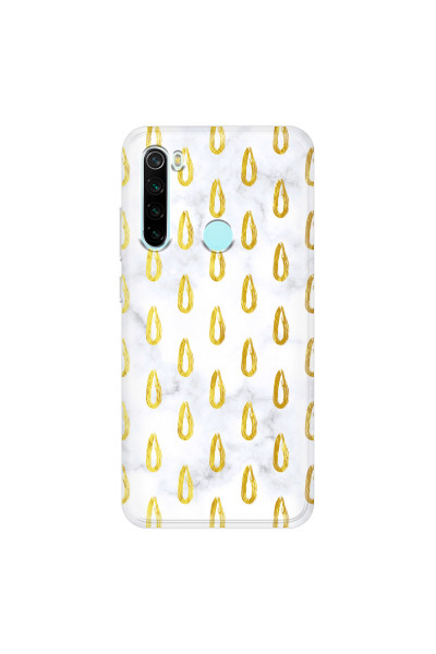 XIAOMI - Redmi Note 8 - Soft Clear Case - Marble Drops