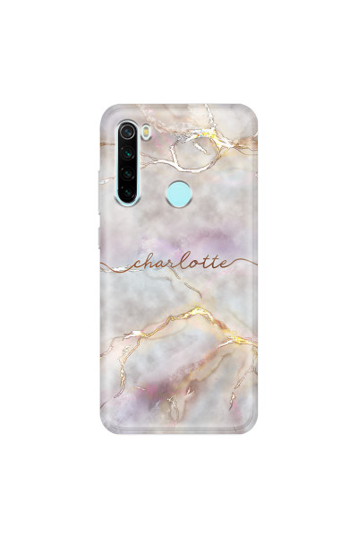 XIAOMI - Redmi Note 8 - Soft Clear Case - Marble Rootage
