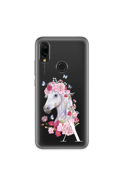XIAOMI - Redmi 7 - Soft Clear Case - Magical Horse White