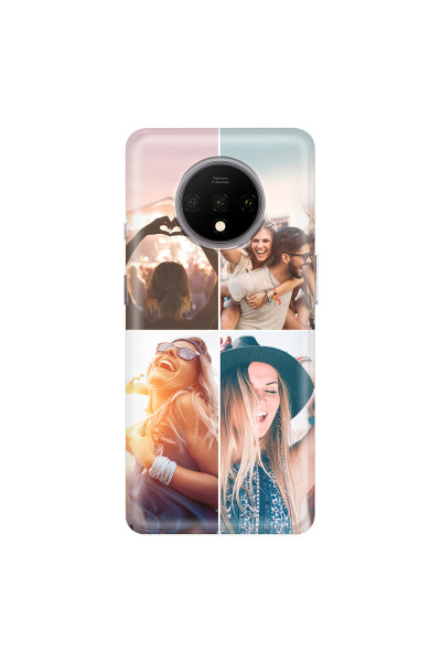 ONEPLUS - OnePlus 7T - Soft Clear Case - Collage of 4