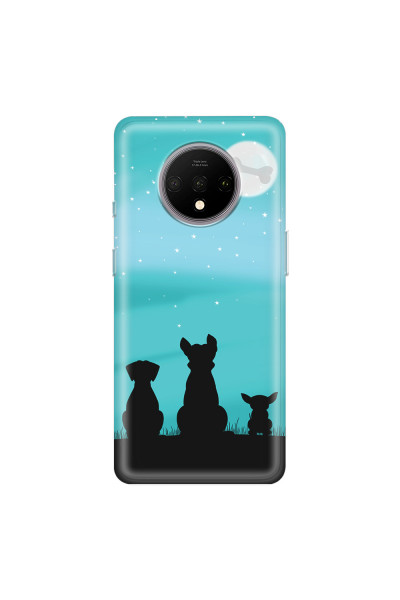 ONEPLUS - OnePlus 7T - Soft Clear Case - Dog's Desire Blue Sky