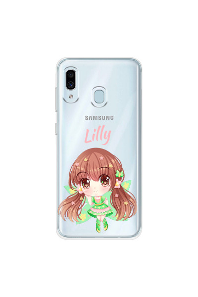 SAMSUNG - Galaxy A20 / A30 - Soft Clear Case - Chibi Lilly