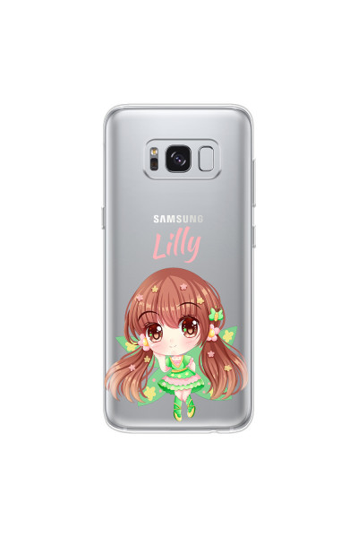 SAMSUNG - Galaxy S8 - Soft Clear Case - Chibi Lilly